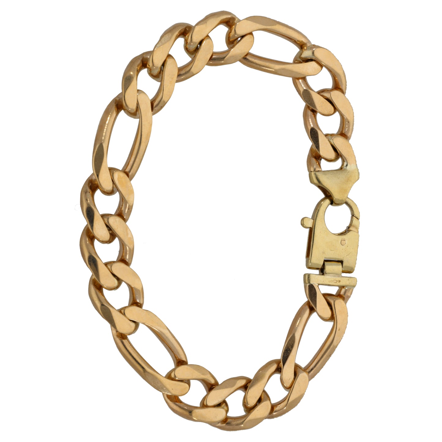 9ct Gold Figaro Bracelet