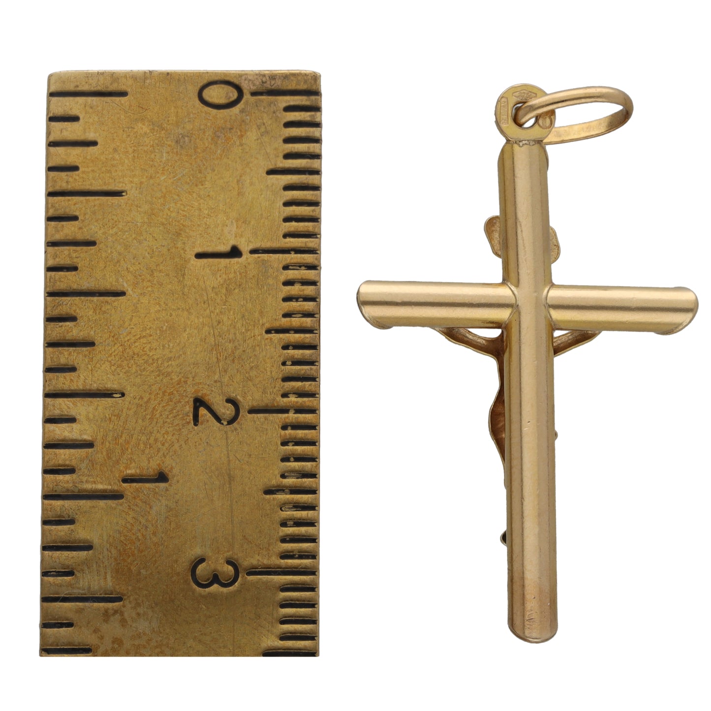 9ct Gold Crucifix Pendant