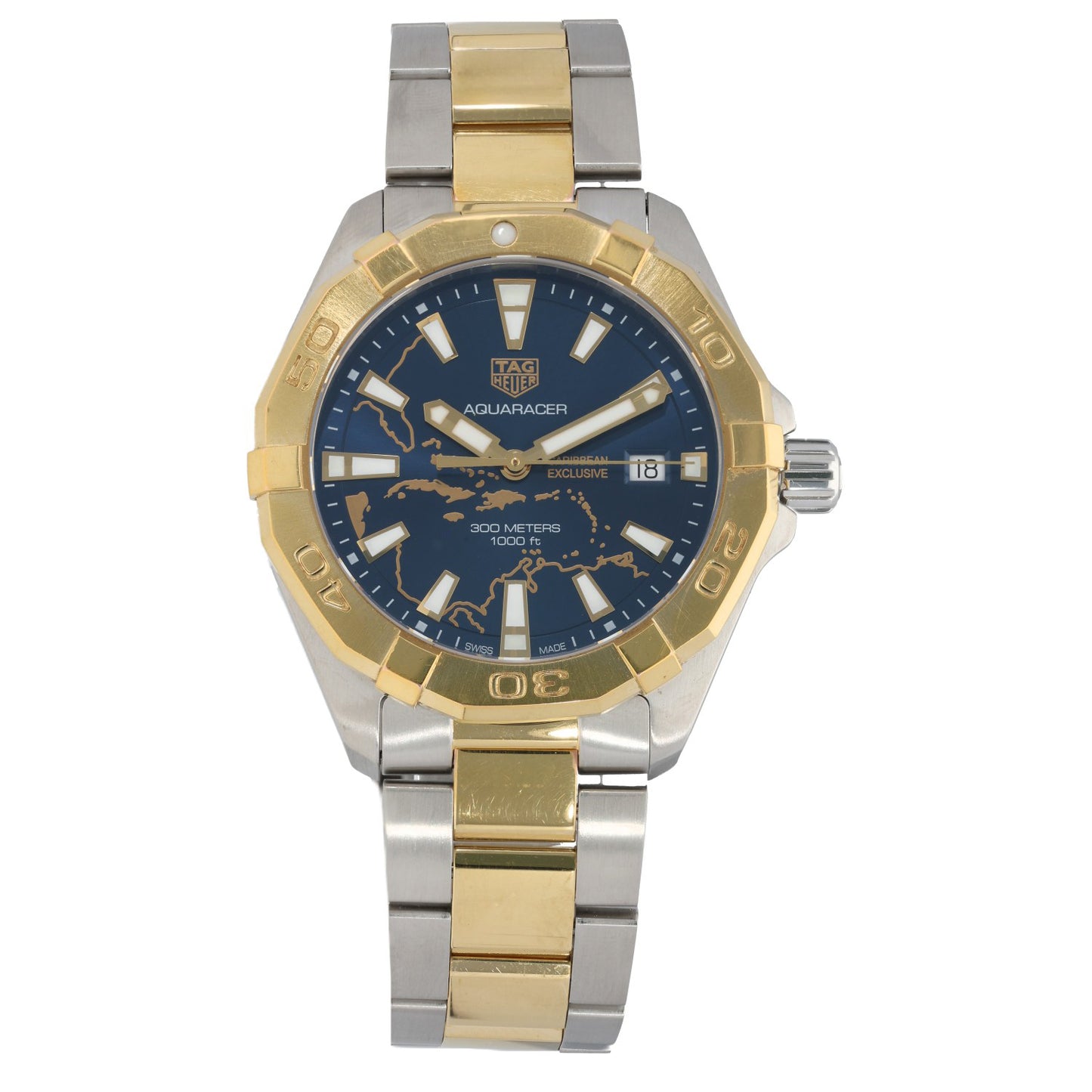 Tag Heuer Aquaracer WBD1121 41mm Bi-Colour Watch