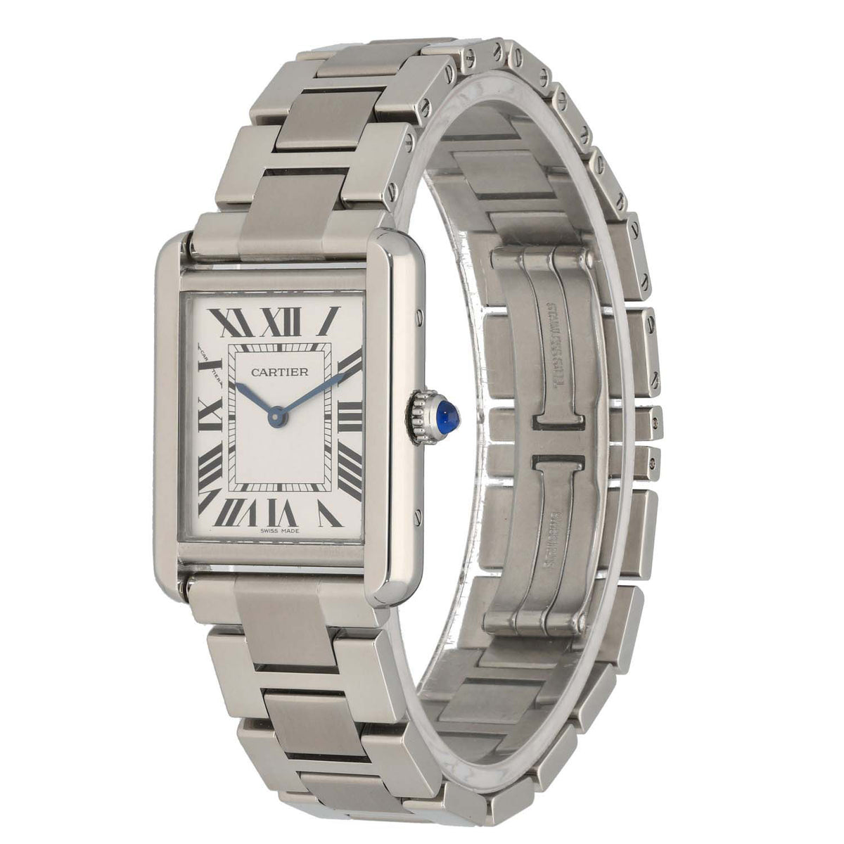 Cartier Tank Solo W5200013 24.4mm Stainless Steel Watch