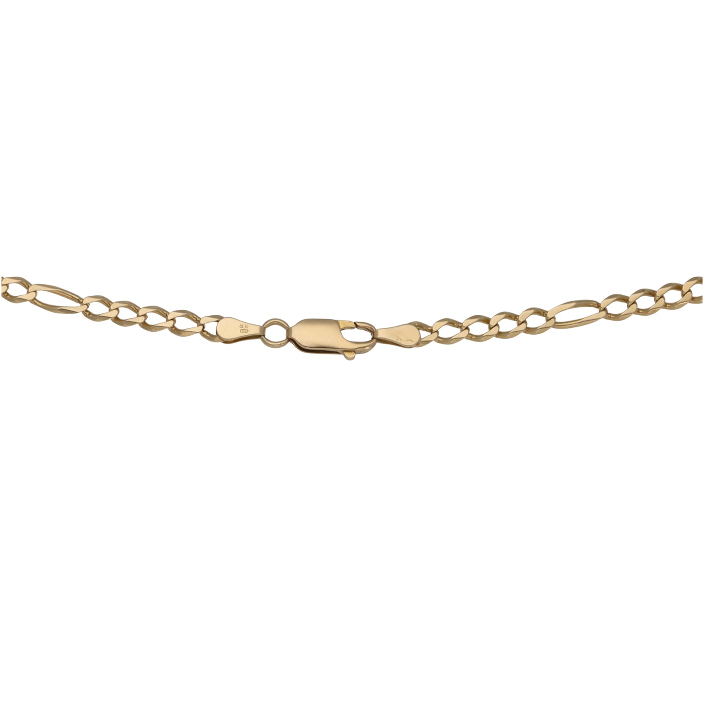 9ct Gold Figaro Chain 22"