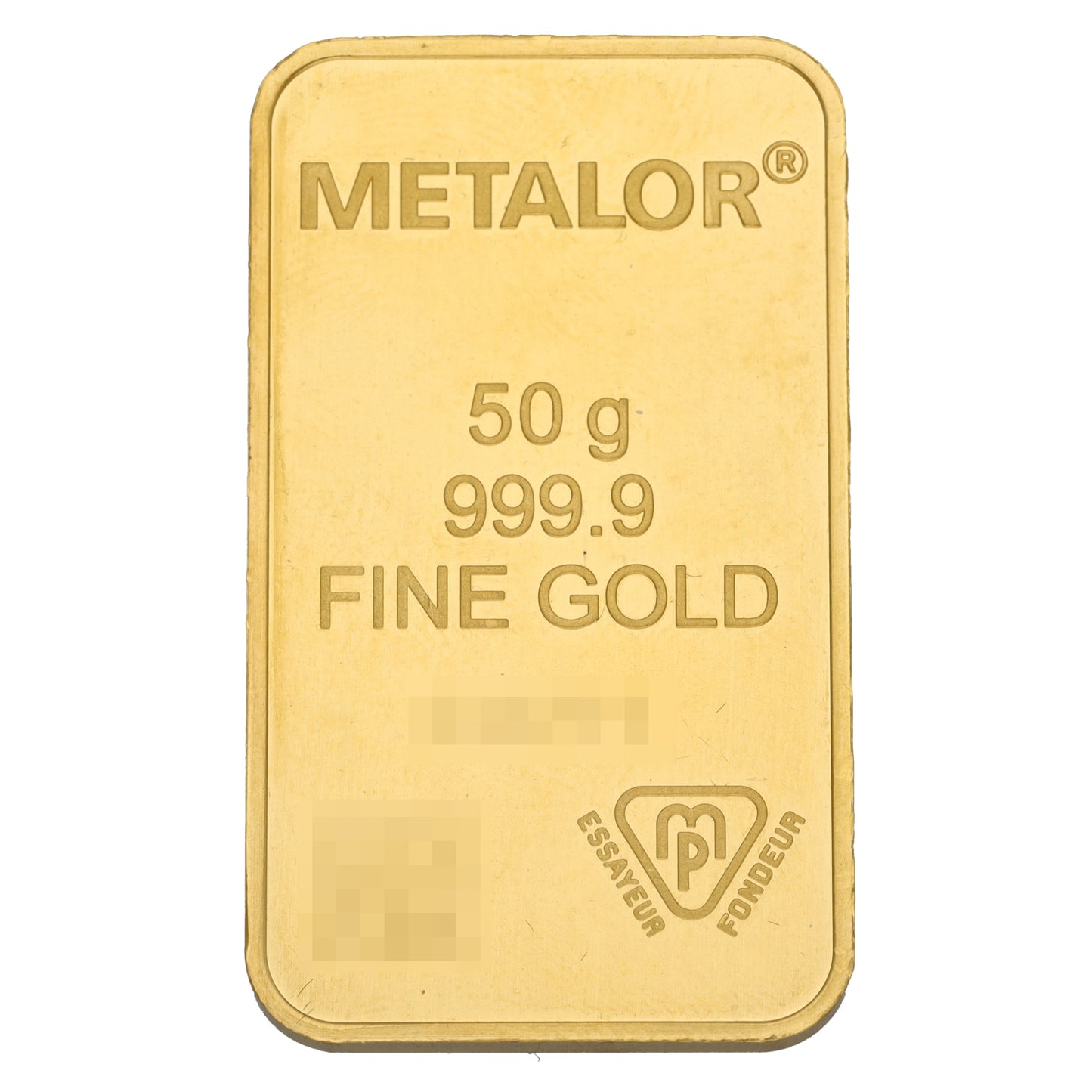24ct 50g Gold Bar
