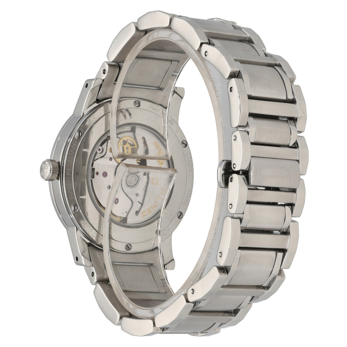 Zenith Port Royal V Elite 02.0450.680, 37mm stainless steel case and link bracelet