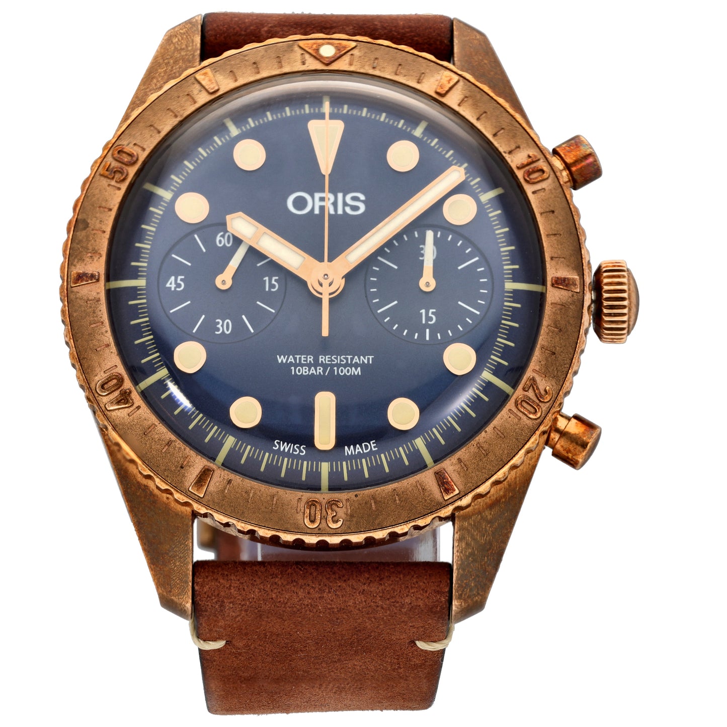 Oris Carl Brashear 7744-31 43mm Bronze Watch