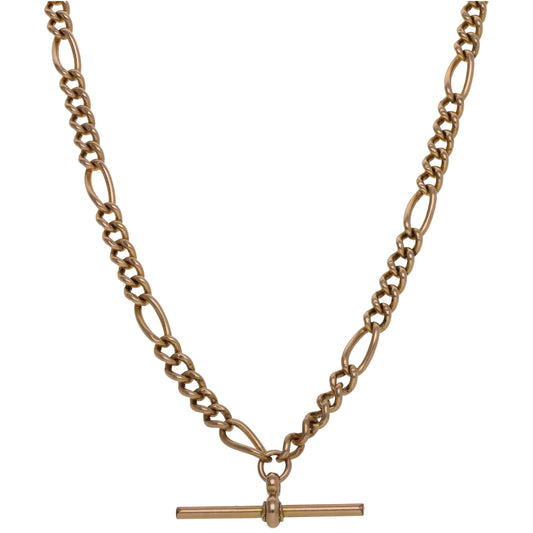 9ct Gold Figaro Chain 20"