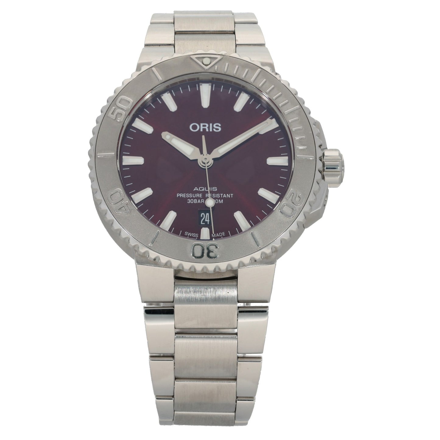 Oris Aquis 7766 41.5mm Stainless Steel Watch