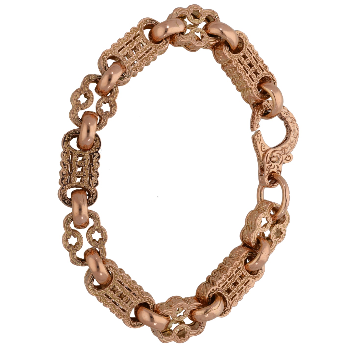 9ct Rose Gold Alternative Bracelet