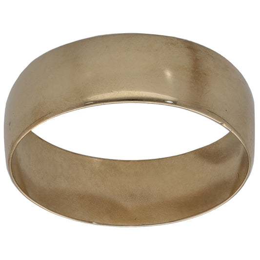 9ct Gold Plain Wedding Ring Size V