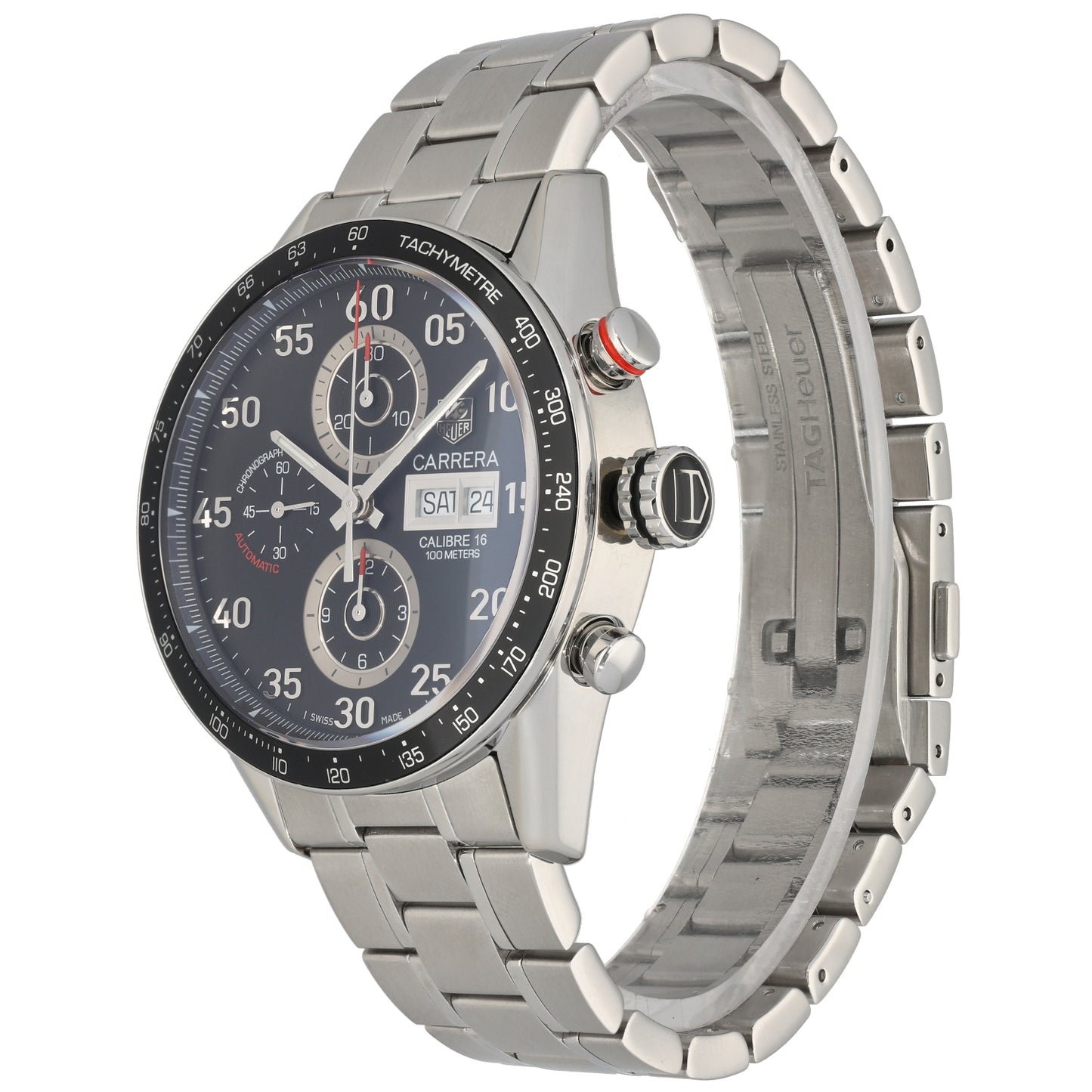 Tag Heuer Carrera CV2A10 43mm Stainless Steel Watch