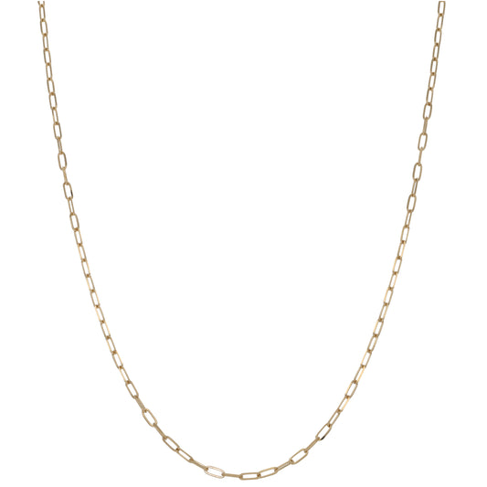 14ct Gold Curb Chain 18"