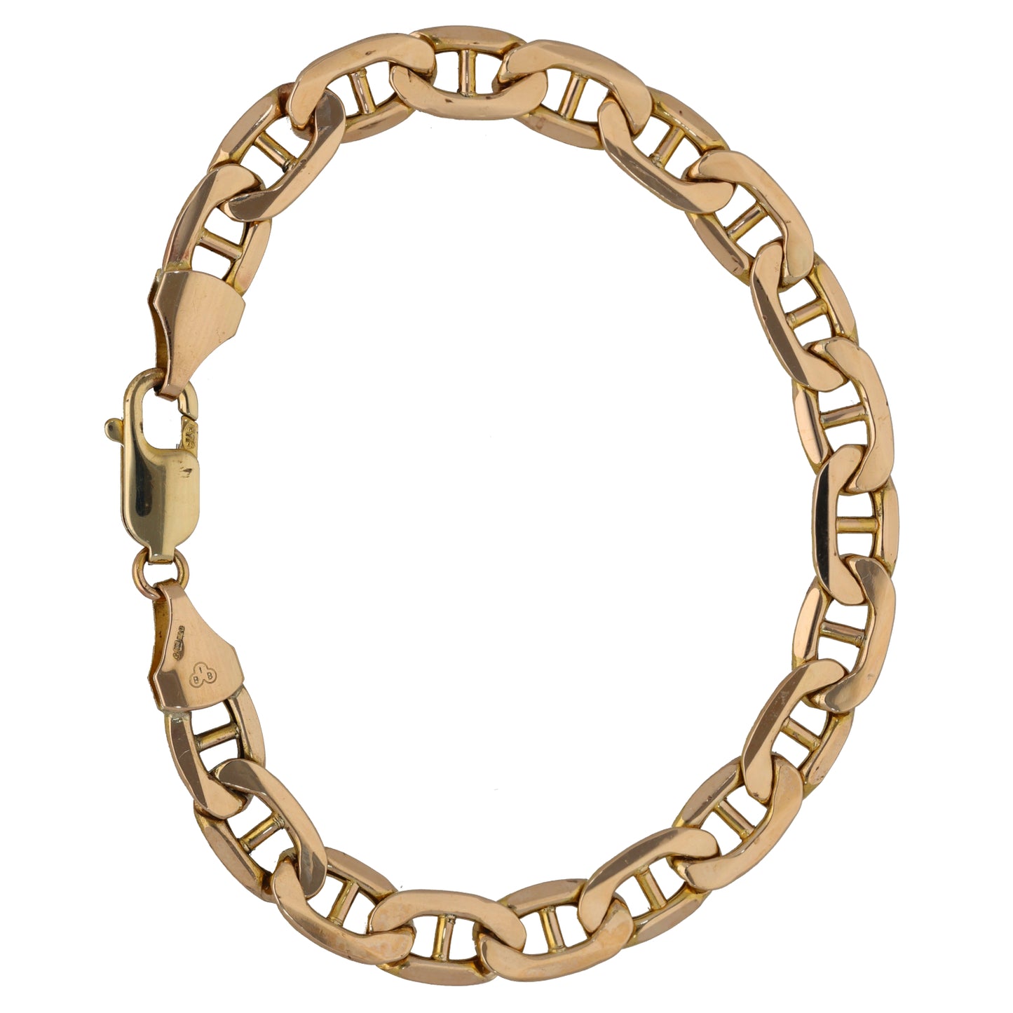 9ct Gold Anchor Bracelet