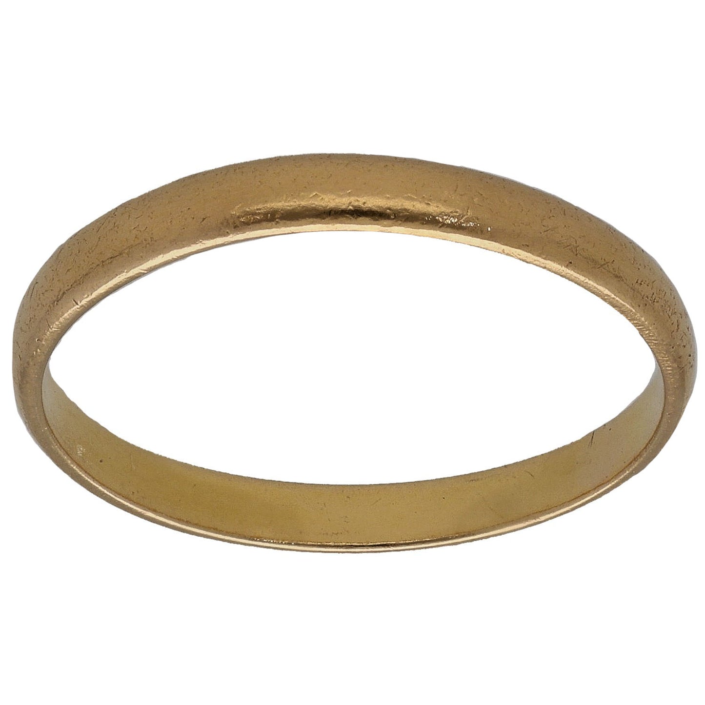 22ct Gold Plain Wedding Ring Size N
