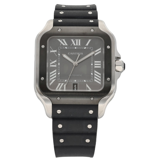 Cartier Santos 4072 38mm Stainless Steel Watch