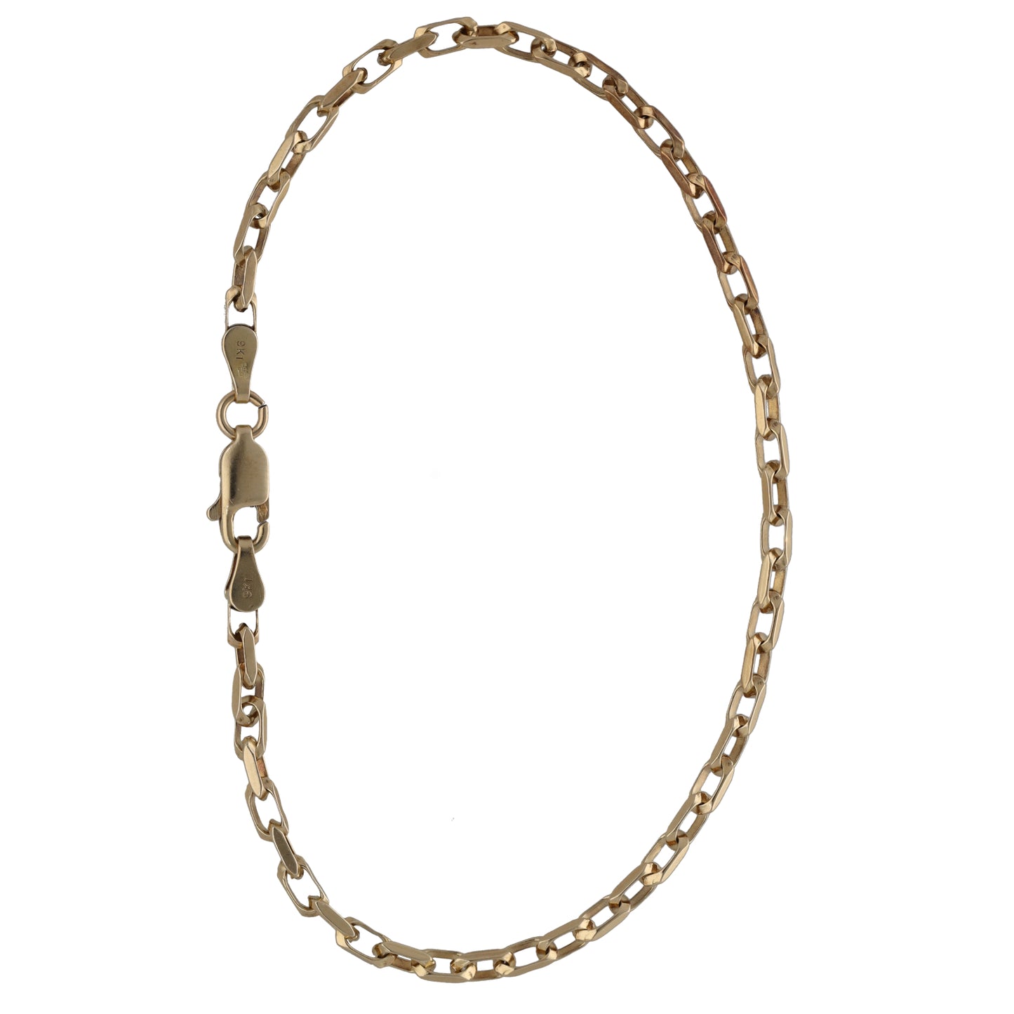 9ct Gold Trace Bracelet