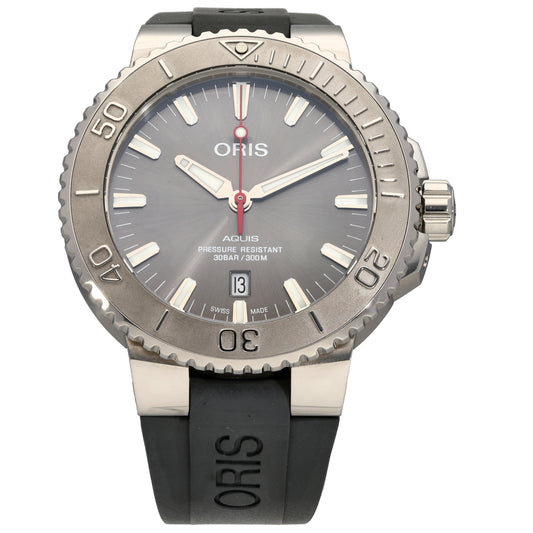 Oris Aquis 7730 43.5mm Stainless Steel Watch
