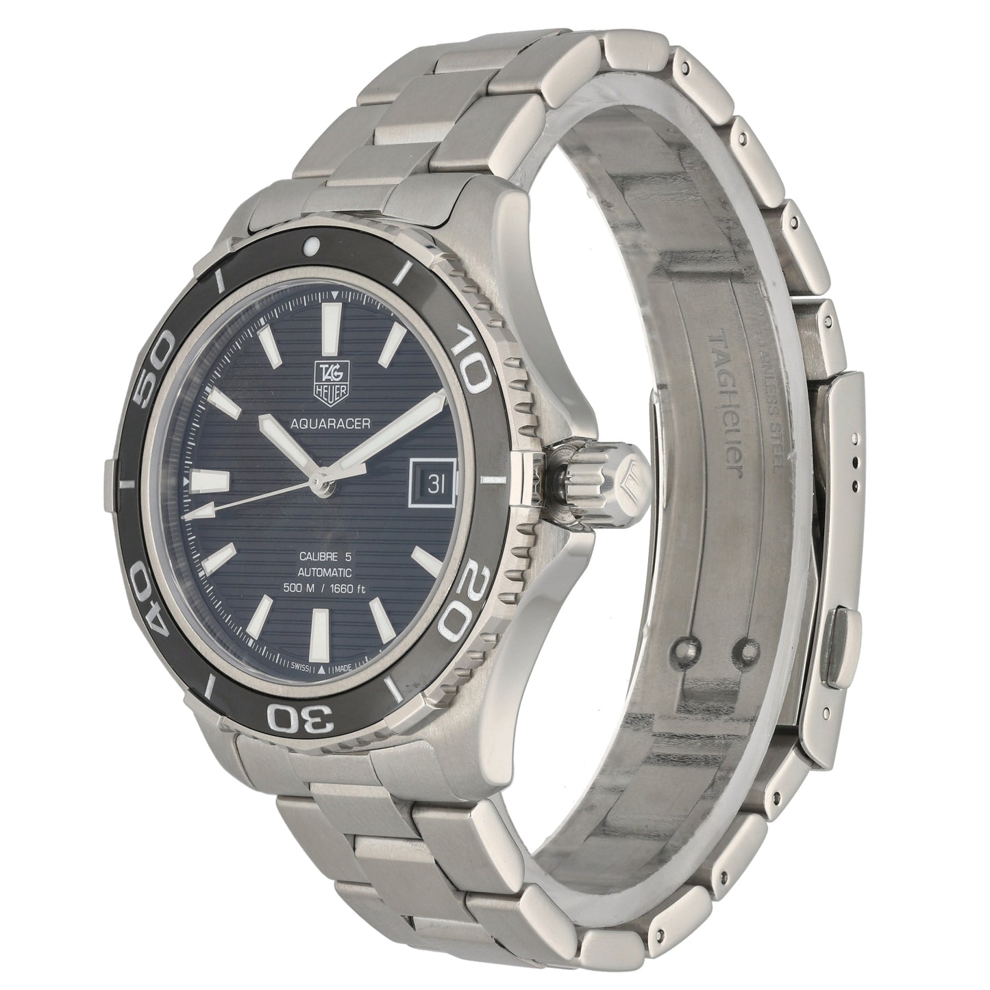 Tag Heuer Aquaracer WAK2110 42mm Stainless Steel Watch