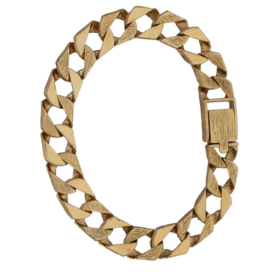 9ct Gold Curb Bracelet