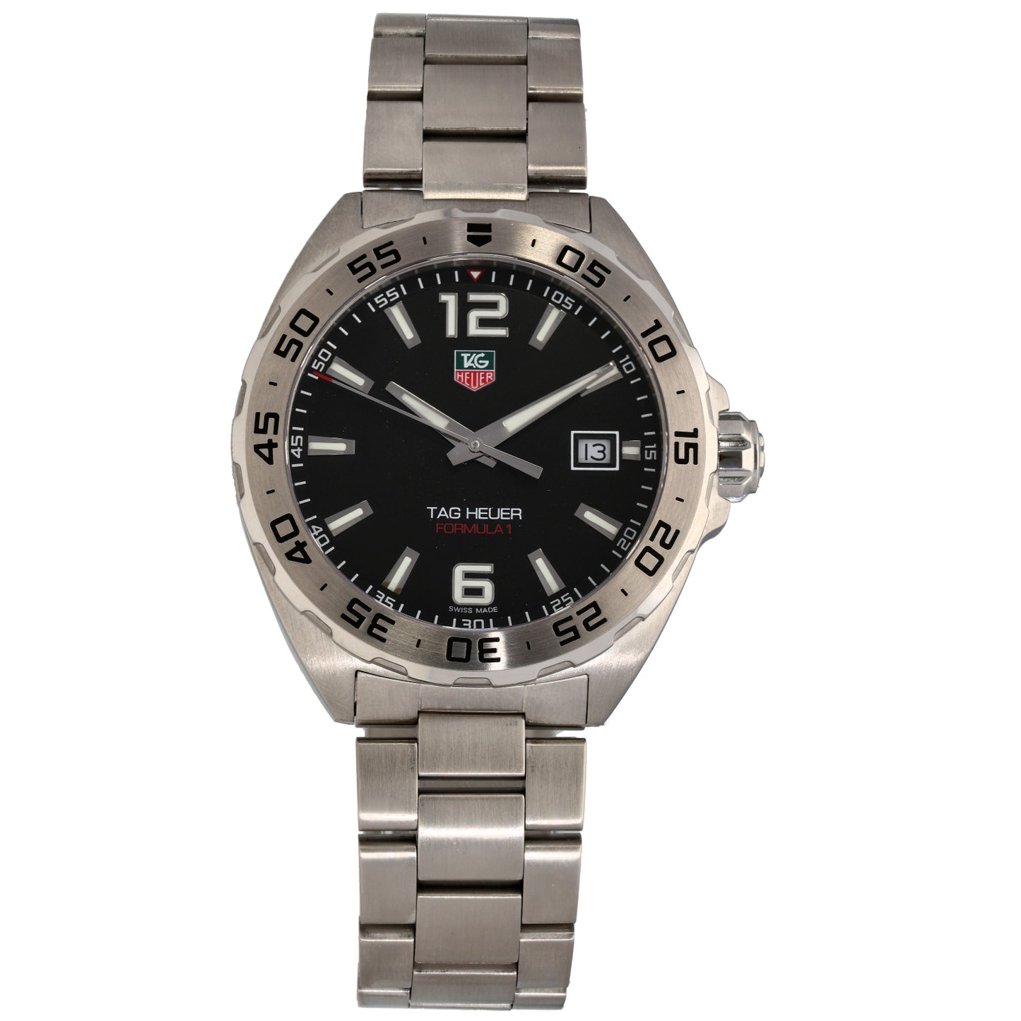Tag Heuer Formula 1 WAZ1112 41mm Stainless Steel Watch