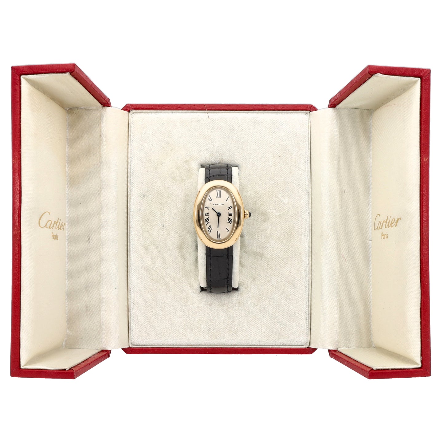 Cartier Baignoire 22mm Gold Watch