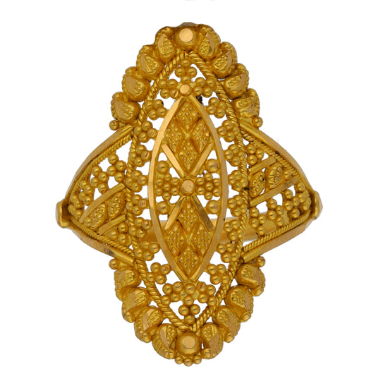 22ct Gold Dress/Cocktail Ring Size M