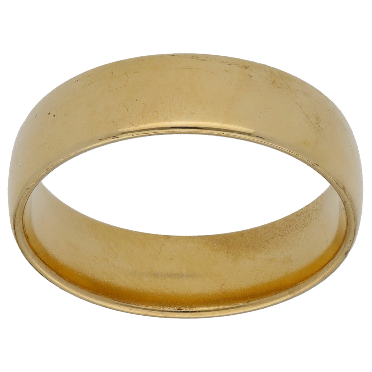 9ct Gold Plain Wedding Ring Size U