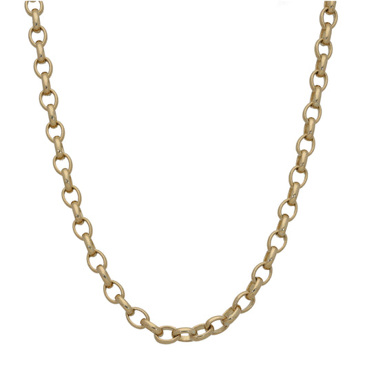 9ct Gold Belcher Chain 20"