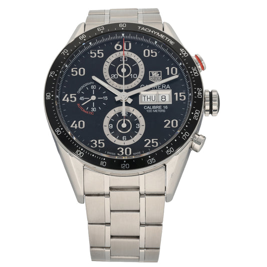 Tag Heuer Carrera CV2A10 43mm Stainless Steel Watch