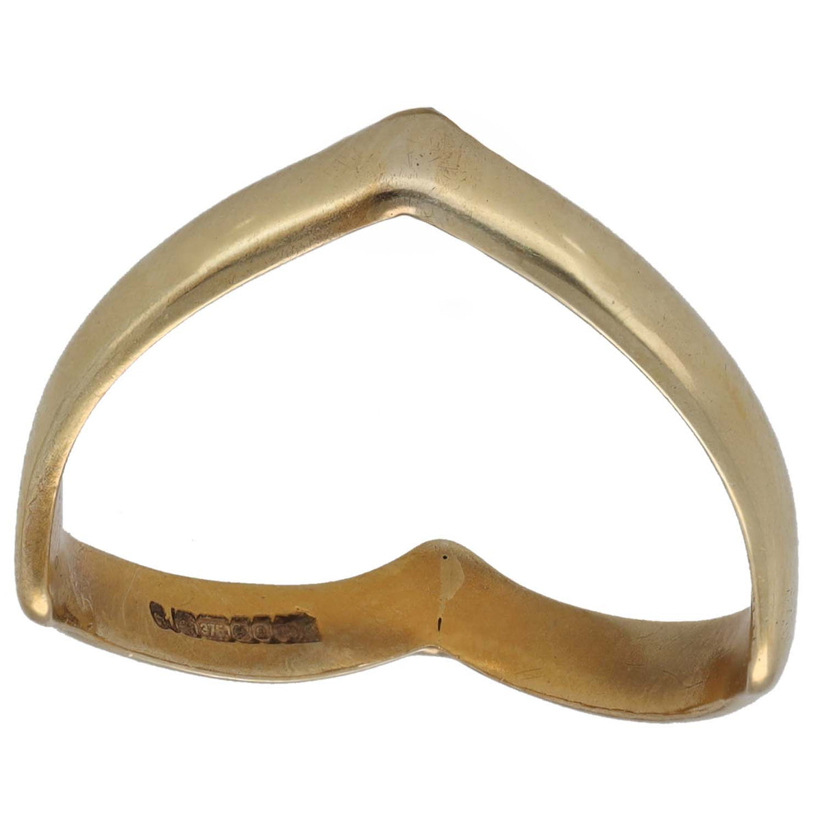9ct Gold Alternative Ring Size S