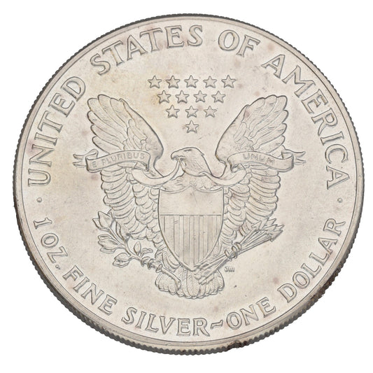 Fine Silver USA Liberty 1 OZ Coin 1987