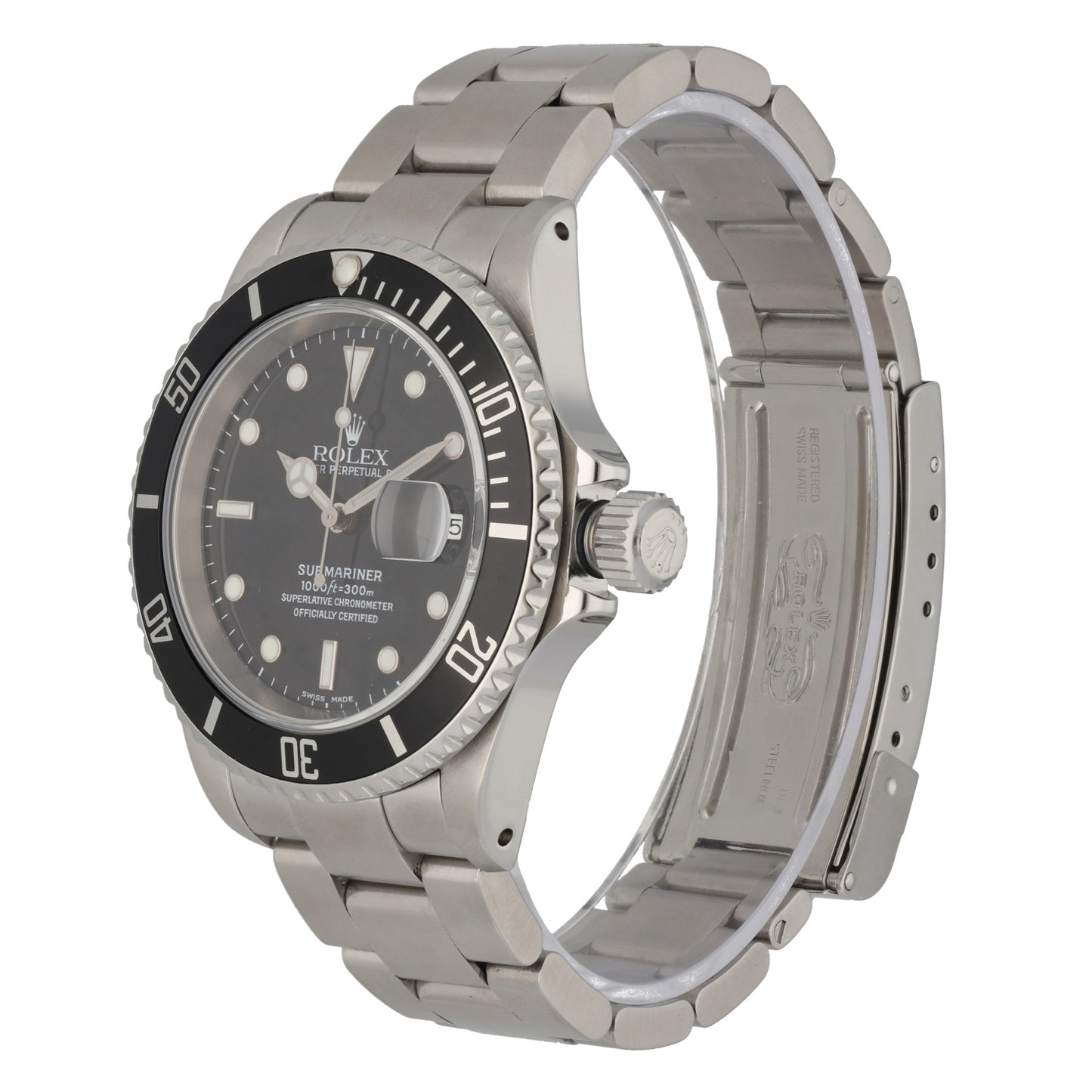 Rolex Submariner 16610 40mm Stainless Steel Watch