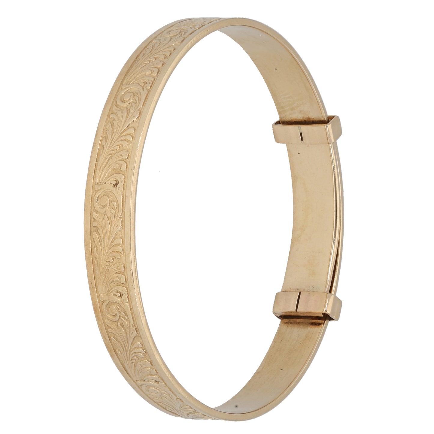 9ct Gold Expanding Bangle