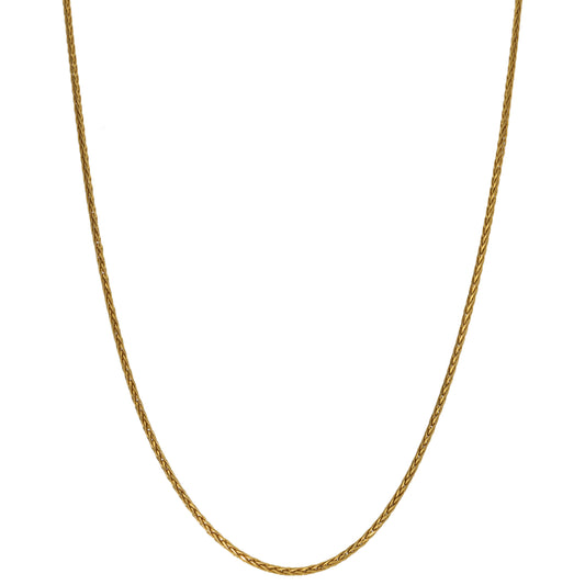 22ct Gold Fancy Necklace 18"