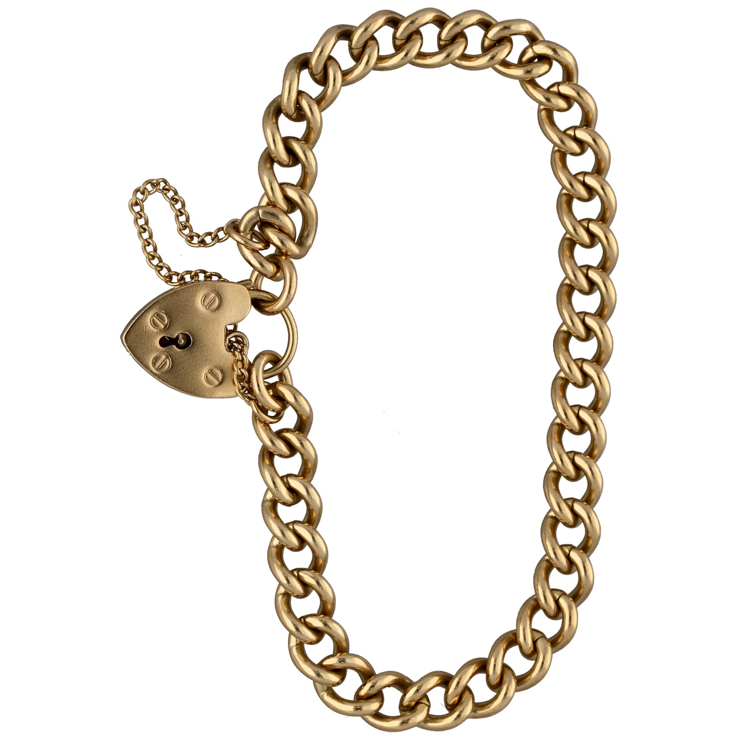9ct Gold Gate Bracelet