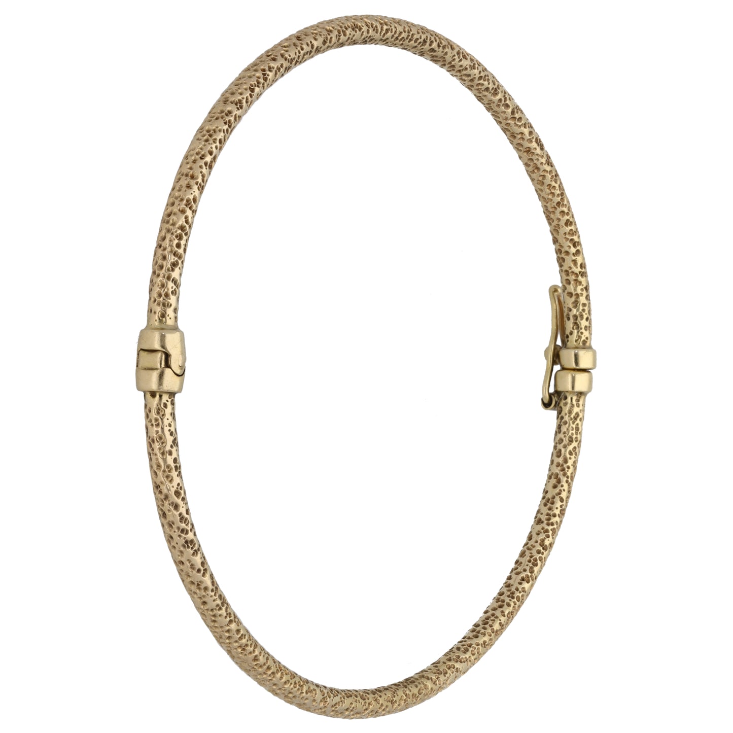 9ct Gold Hinged/Clasp Bangle
