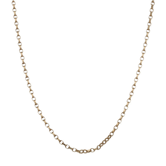 9ct Gold Belcher Chain 20"