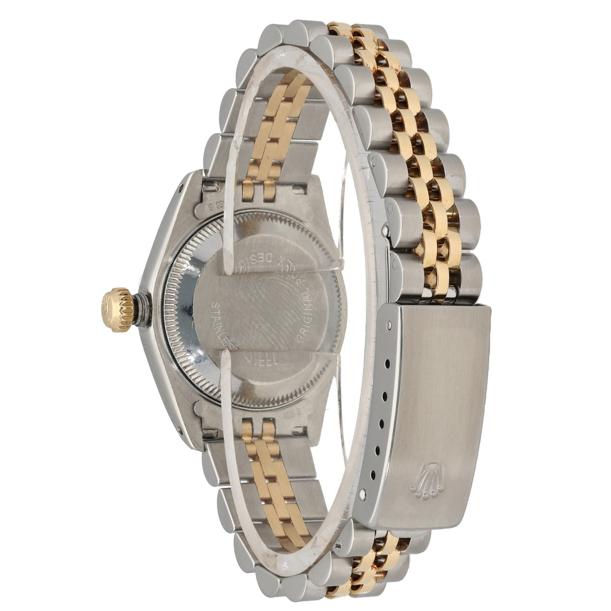 Rolex Lady Datejust 69173, with stainless steel and gold case and bracelet