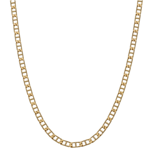 9ct Gold Anchor Chain 18"