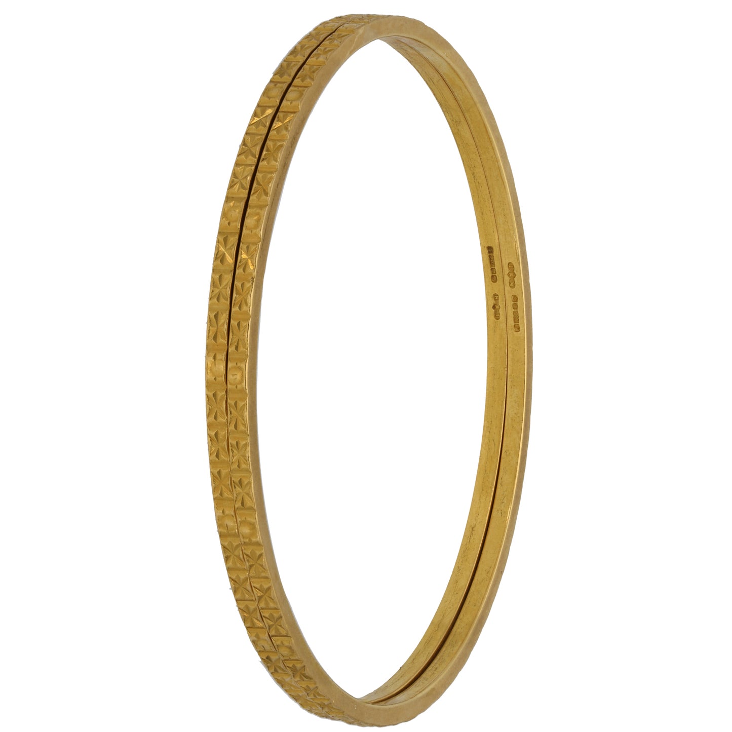 22ct Gold Set of Bangles