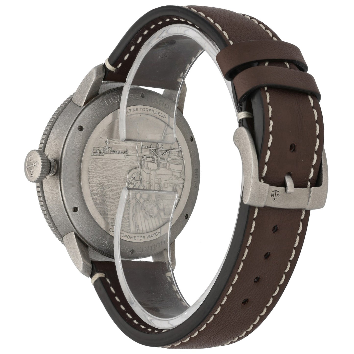 Ulysse Nardin Marine Torpilleur Military 1183320 44mm Stainless Steel Watch