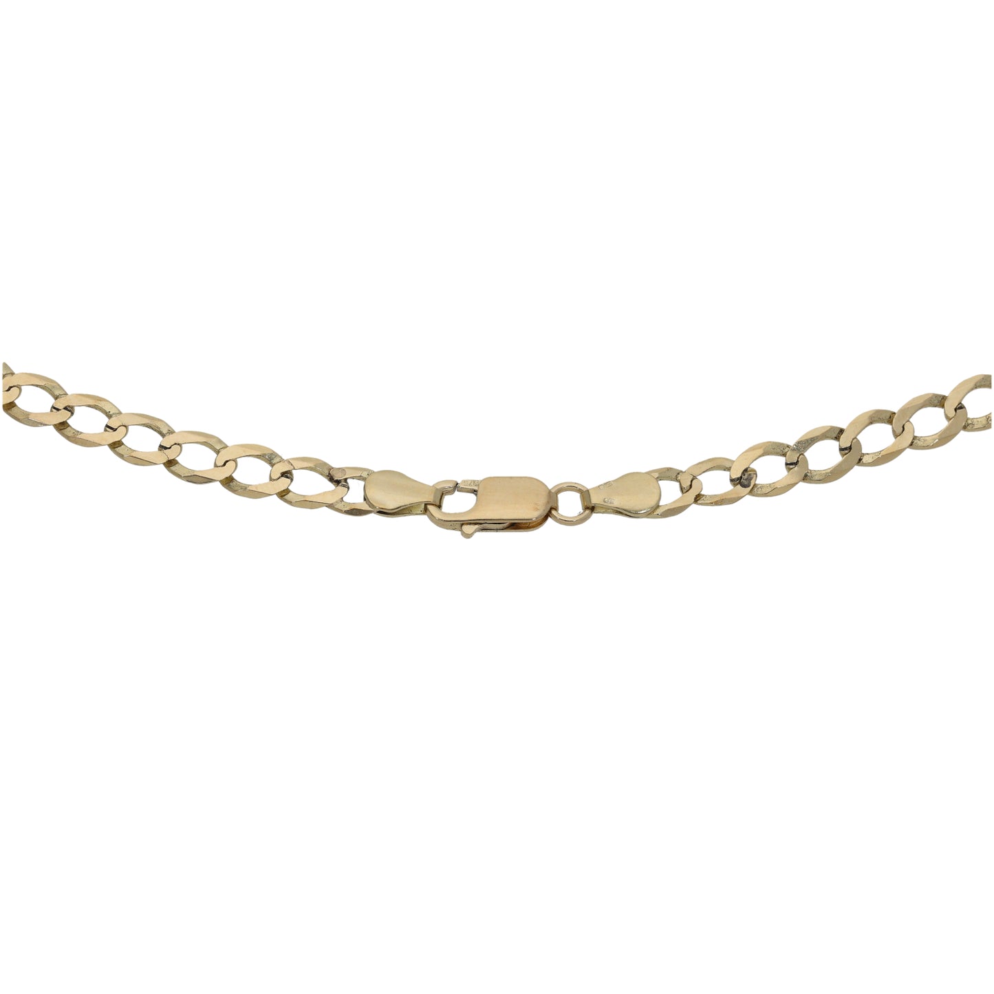 9ct Gold Curb Chain 20"