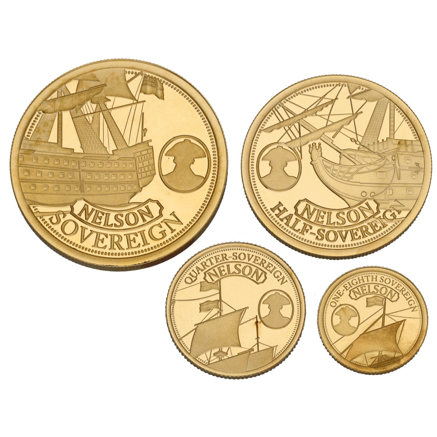 22ct Gold Lord Nelson Sovereign Coin Collection 2023