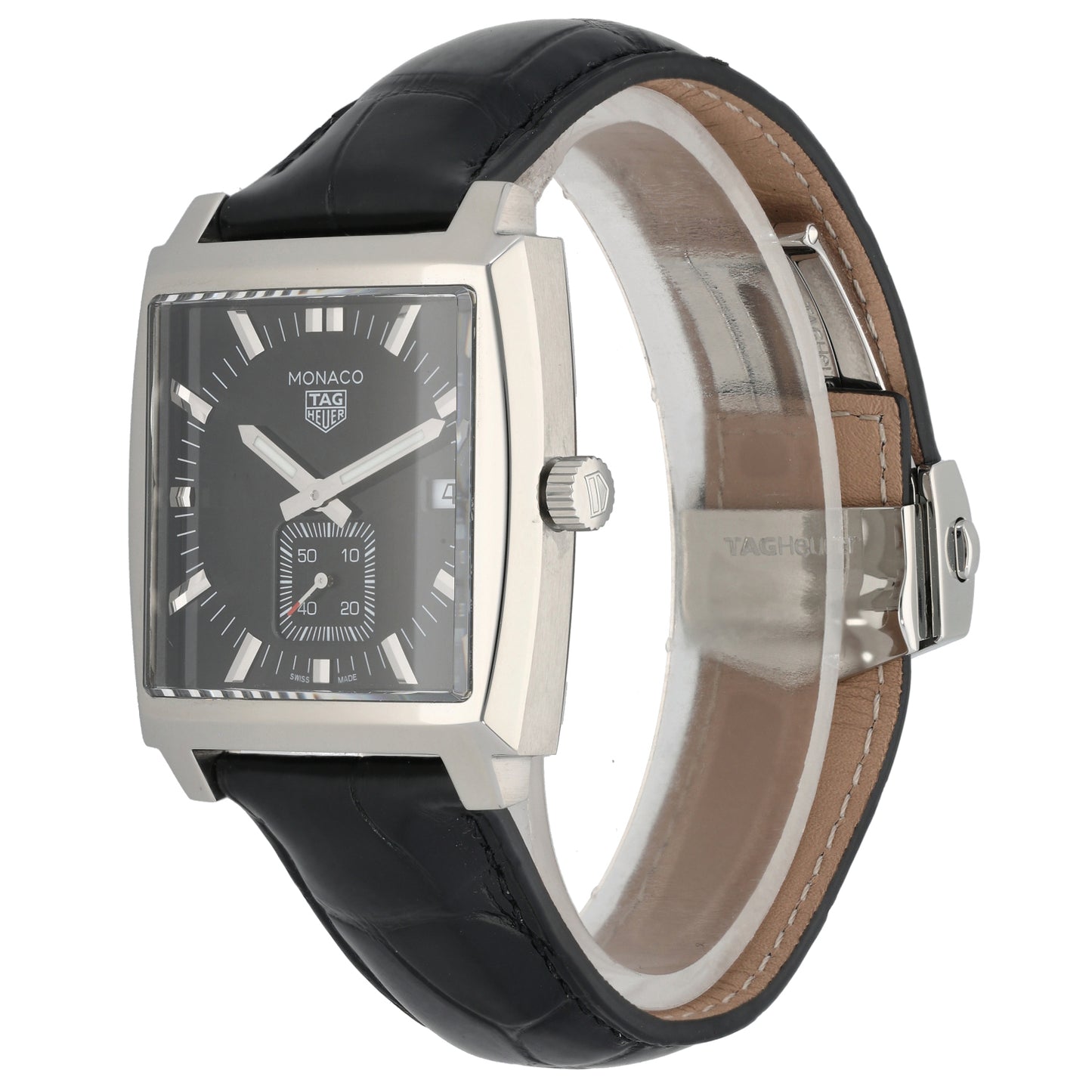 Tag Heuer Monaco WAW131A 37mm Stainless Steel Watch