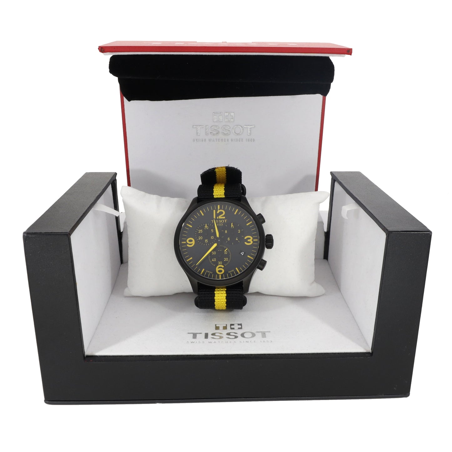 Tissot Chrono XL Classic Tour De France 2017 T116617A 45mm PVD Stainless Steel Watch