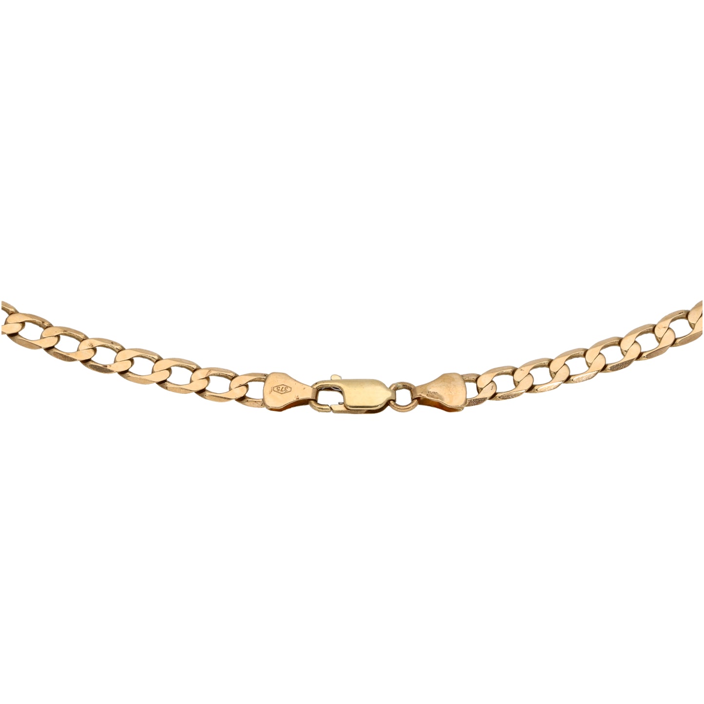 9ct Gold Curb Chain 20"