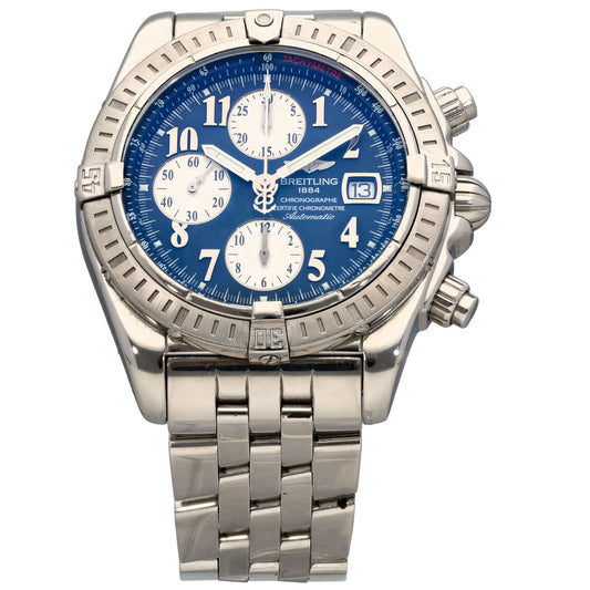 Breitling Chronomat Evolution A13356 44mm Stainless Steel Watch
