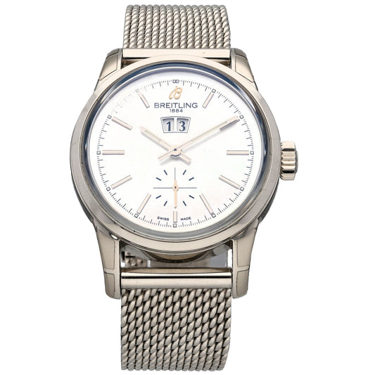 Breitling Transocean A16310 38mm Stainless Steel Watch