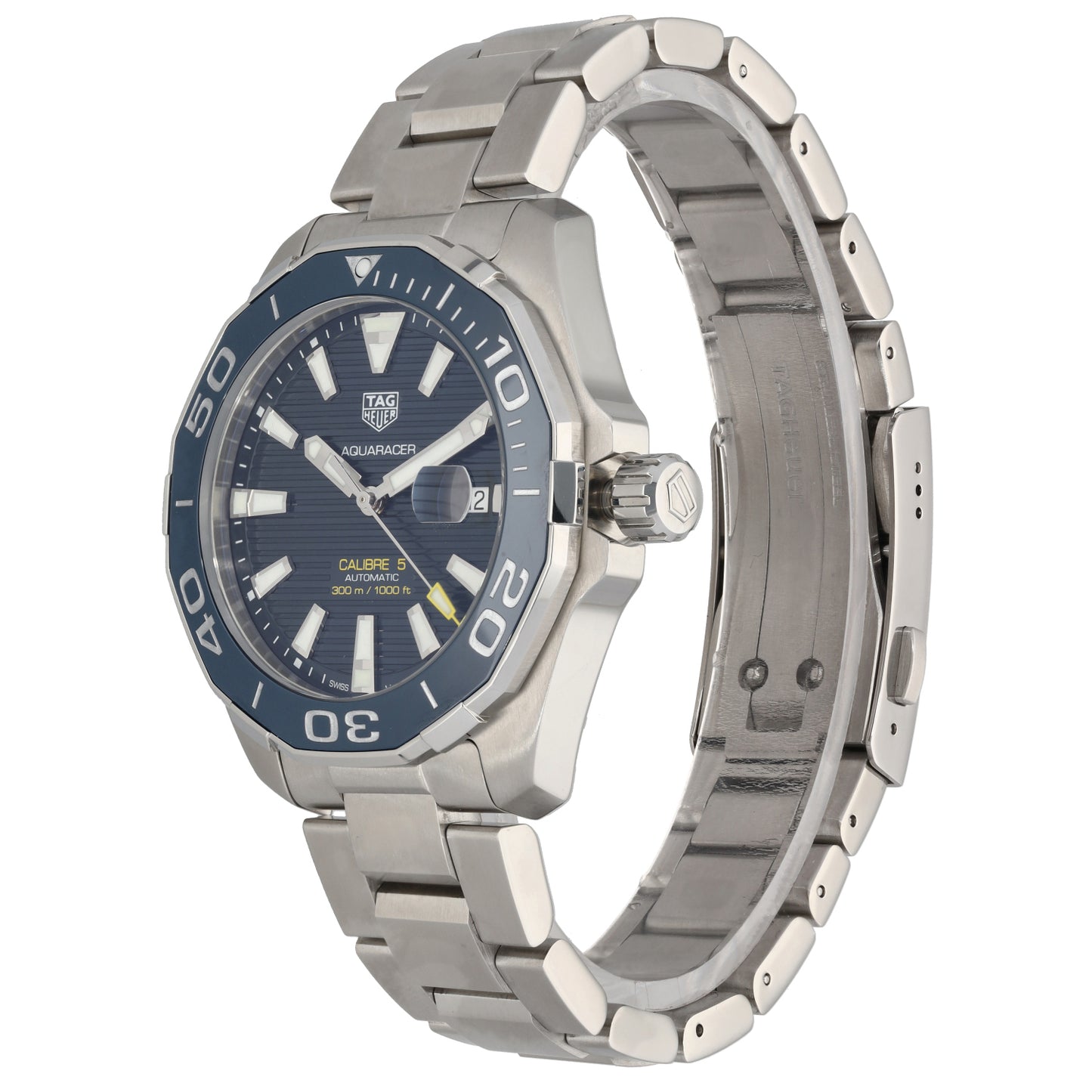 Tag Heuer Aquaracer WAY201B 43mm Stainless Steel Watch