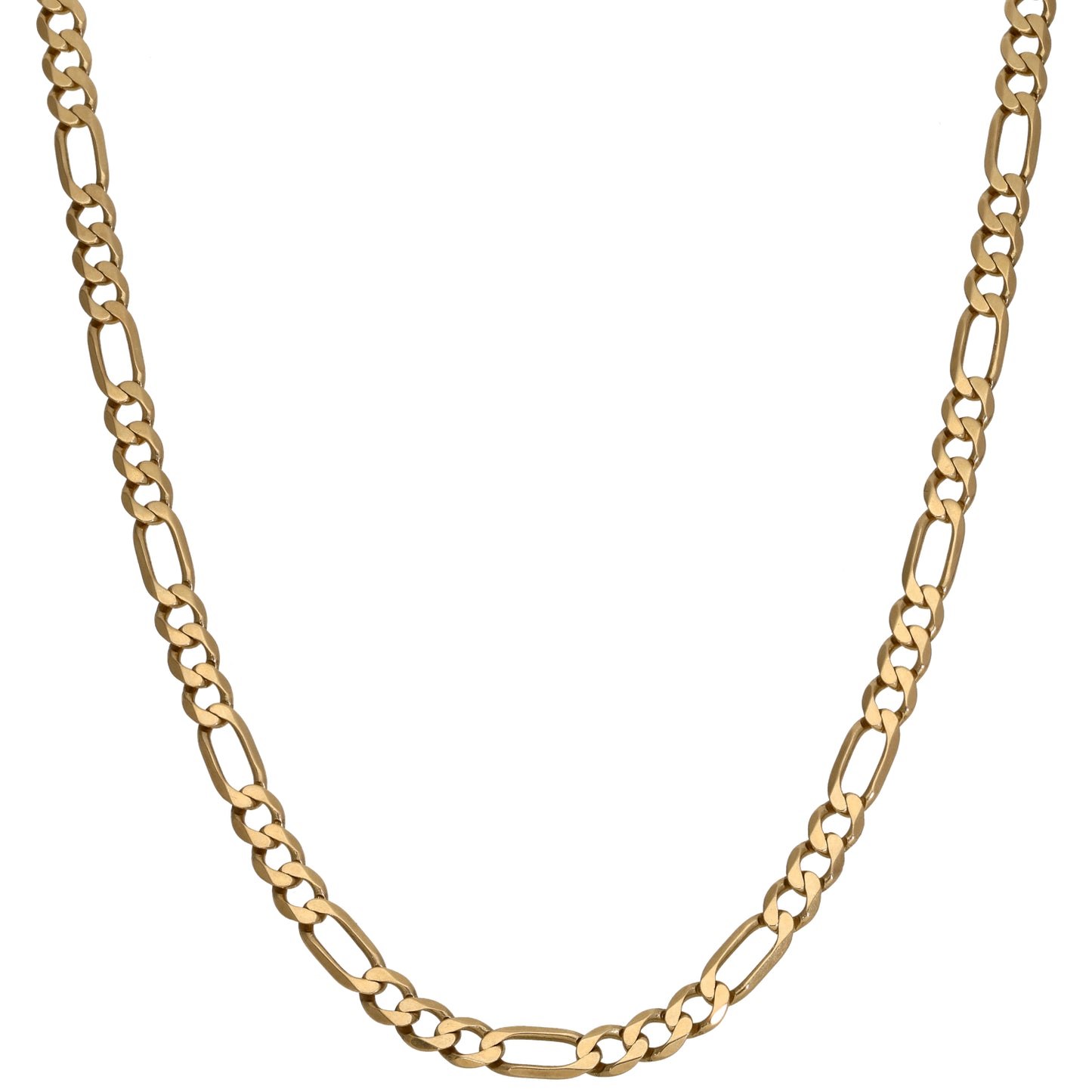 9ct Gold Figaro Chain 20"