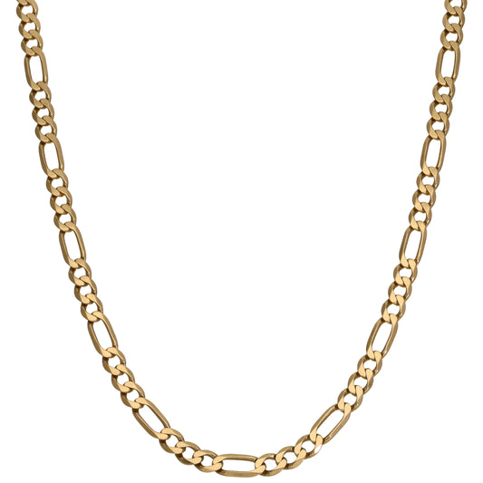 9ct Gold Figaro Chain 20"