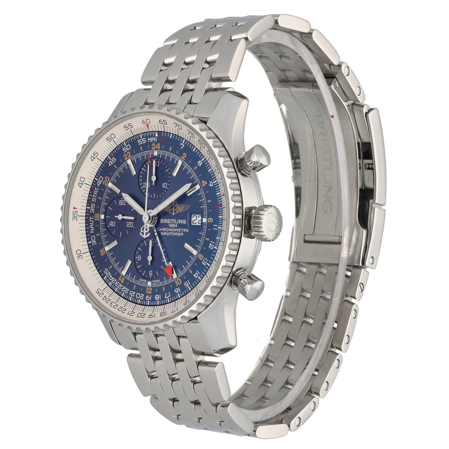 Breitling Navitimer A24322 46mm Stainless Steel Watch